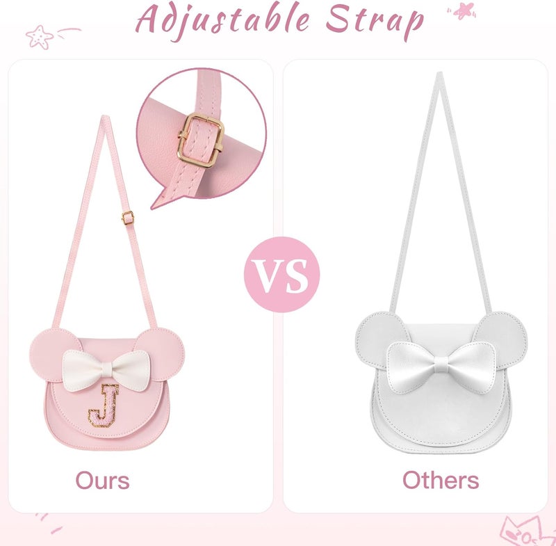 Aganmi Cute Toddler Purse Crossbody Bag for Girls 2 3 4 5 6 7 8 Year Old Girl Birthday Gift Little Girls Purse Kids Wallet - Image 2